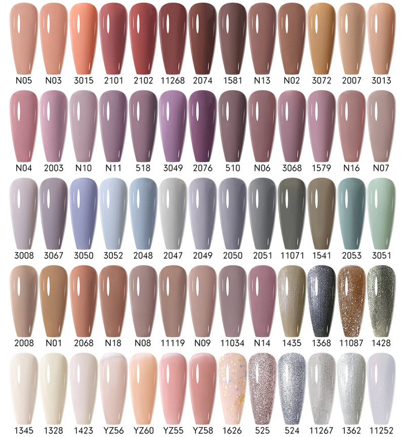 Arte Clavo Pink Series Gel-Nagellack für alle Nägel, 15 ml, UV-/LED-semipermanenter, fester Gel-Nagellack zum Einweichen zu Hause, zum Selbermachen_voghion.com