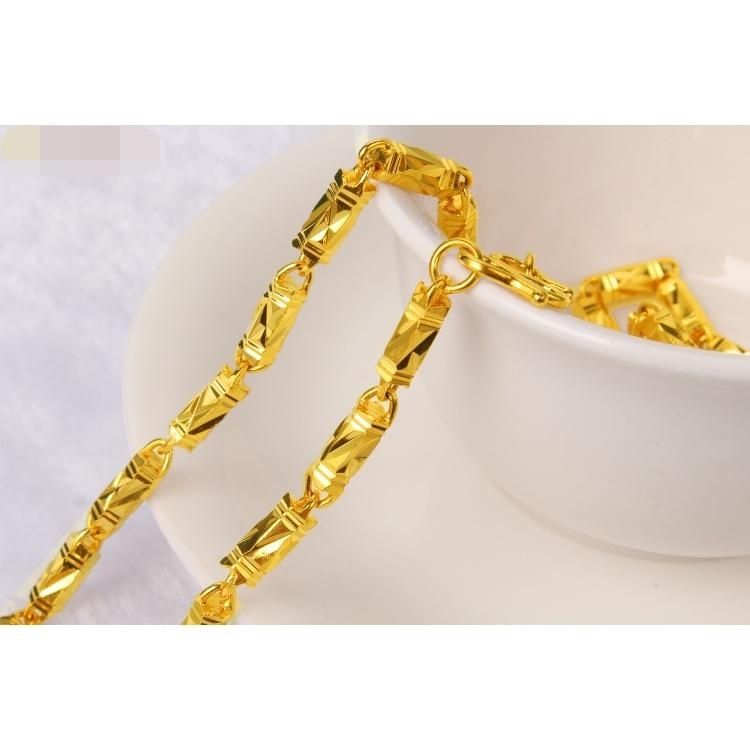 Collana a maglie con catena da uomo alla moda_voghion.com