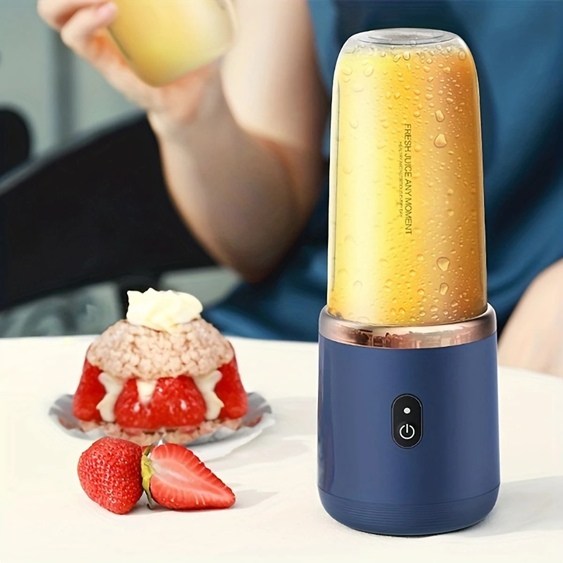 Topelt multifunktsionaalsed USB-mikserid, mahlapressid, kaasaskantav elektriline blender, puuviljamahlapress, tass, toidupiimakokteilimahla valmistaja, uus ja populaarne_voghion.com