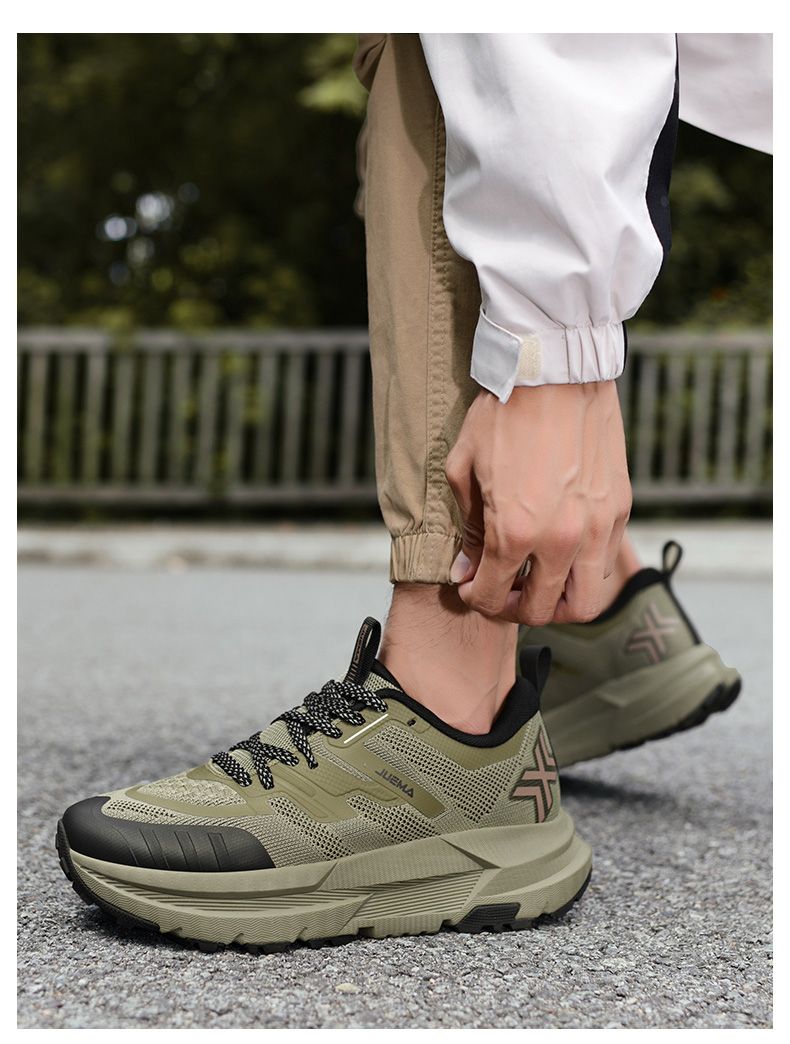 Herren Wanderschuhe Wildleder Leder Outdoor Schuhe Verschleißfeste Männer Trekking Wandern Jagd Taktische Turnschuhe_voghion.com