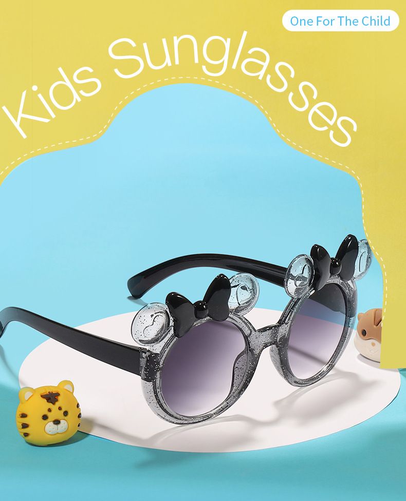 Γυαλιά ηλίου για παιδιά, μητέρες και παιδιά, σε σχήμα φιόγκου, σε χρώμα καραμέλας, για μωρά και κορίτσια, μοντέρνα, χαριτωμένα, κινούμενα σχέδια, γυαλιά ηλίου με κοίλο σχήμα για φωτογραφίες_voghion.com