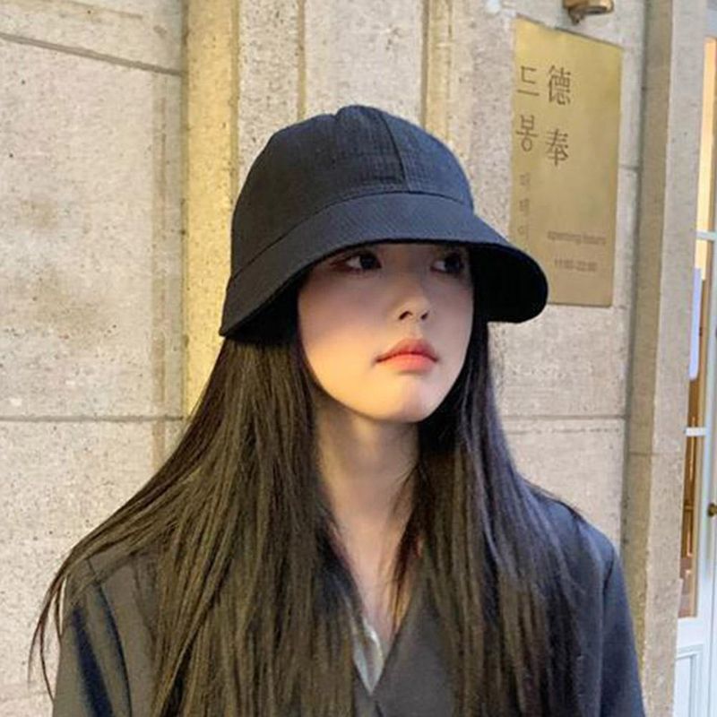 New Arrivals Foldable Wide Brim Women Adjustable Portable Outdoor Beach Bucket Hat Summer Sun Protection Visors Fisherman Cap Panama_voghion.com