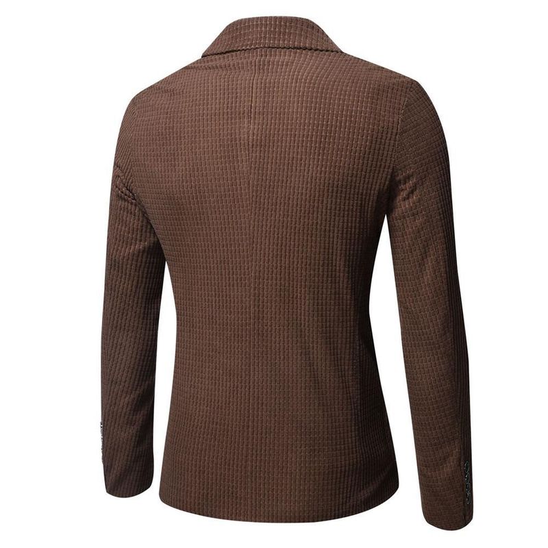 Giacca da uomo in velluto a coste britannico slim fit versione coreana casual da uomo 2024_voghion.com