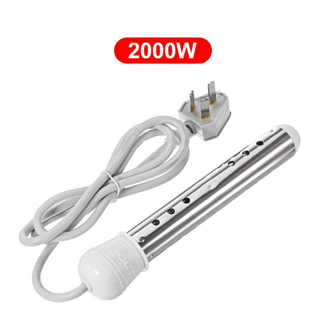 Boiler electric plutitor 2000W/2500W/3000W Element de încălzire pentru baie din oțel inoxidabil se încălzește până la 220V_voghion.com
