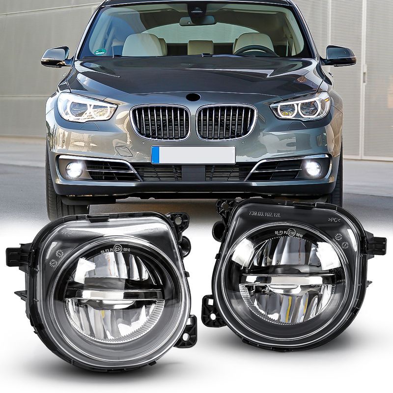 Car Fog Lamp For 5 Series F07 F10 F11 F18 LCI 528i 535i 550i 2013 2014 2015 2016 Front Headlight 63177311293 63177311294_voghion.com