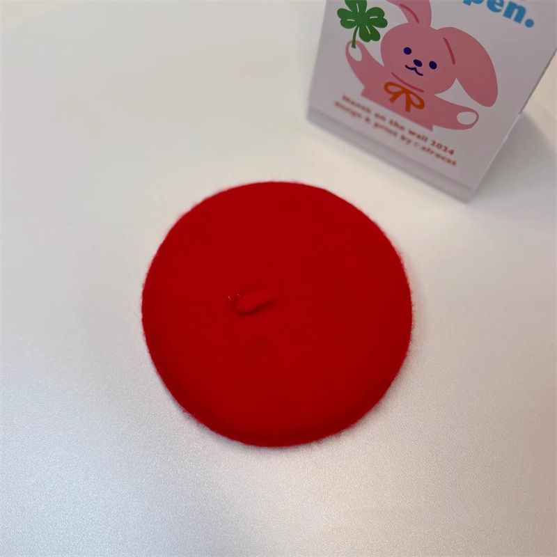 Mehrfarbige Mode Haustier Baskenmütze Spaß Vielseitig Puppe Kopfbedeckung Maler Katze Gentleman Hut_voghion.com