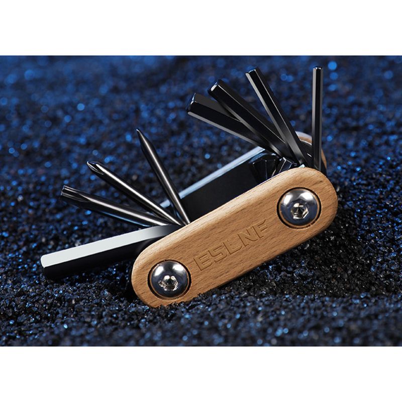 ESLNF bicycle repair multifunctional folding mountain road bike hexagonal wrench combination tool_voghion.com