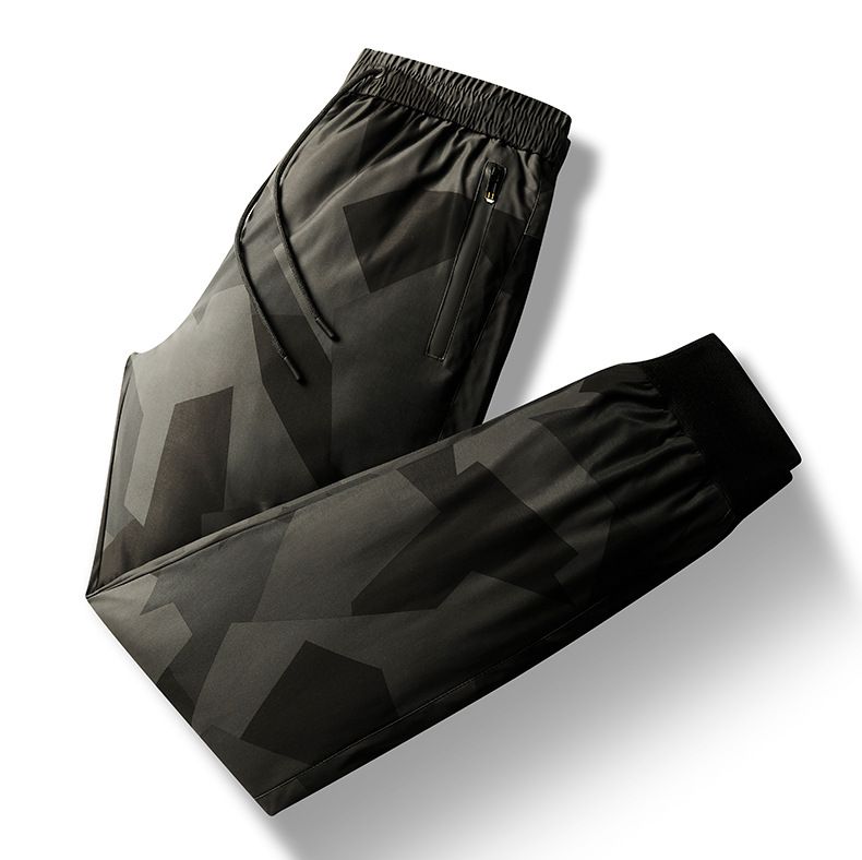 Doudoune épaisse en toile de coton blanc chaud, taille haute, grande taille, doublée polaire, pour hommes, jeunes, adultes et seniors, idéale pour les activités de plein air._voghion.com