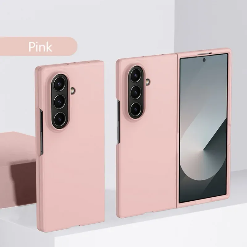 New Slim Ultra Thin Hard PC Case For Samsung Fold Galaxy Z Foid 7 6 5 4 3 Good Touch Feel Lens Protect Shockproof Full_voghion.com