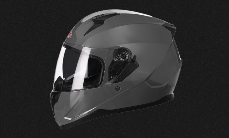 Casco da moto Casco da moto con doppia lente traspirante e copertura integrale per tutte le stagioni_voghion.com
