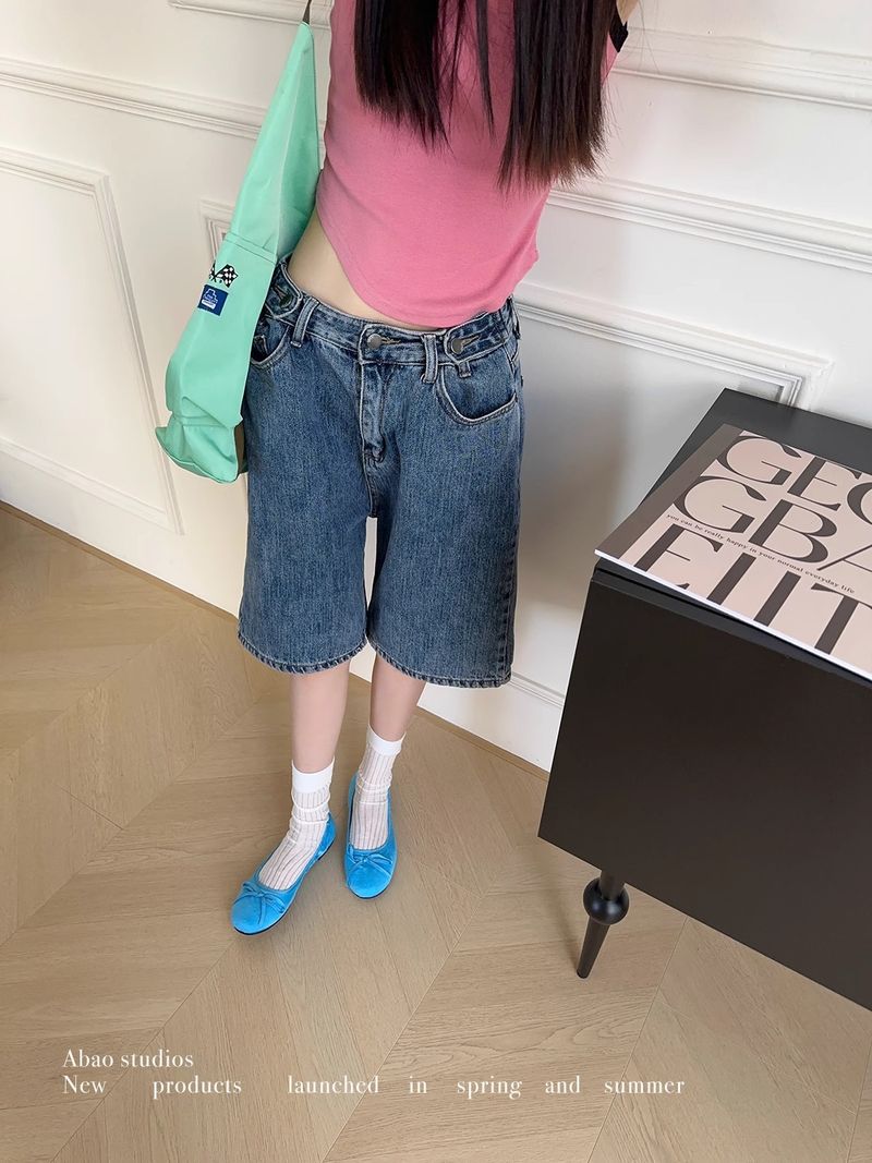 fund plat Mary Jane albastru degetul rotund gura superficială balet cu un picior, moale și confortabil mic_voghion.com