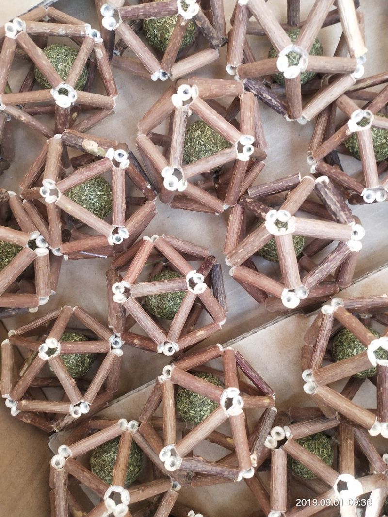 Origin Muttian Polygonum Linglong Ball Catnip Toy Cat Snack_voghion.com