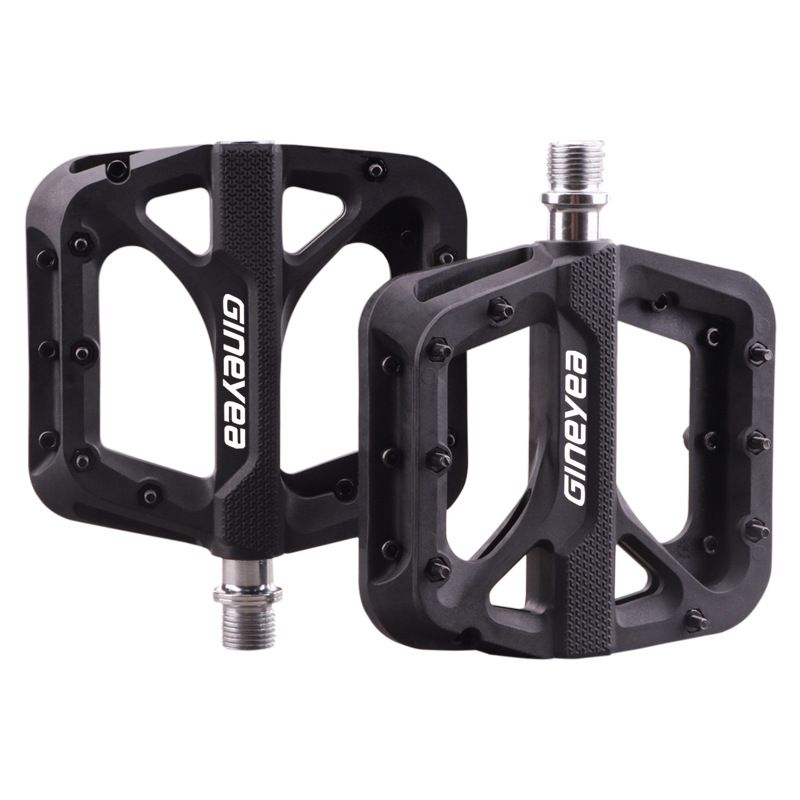 Vélo de montagne intégré Jingye avec pédales cloutées, large surface de conduite, accessoires de pédales en nylon antidérapants_voghion.com