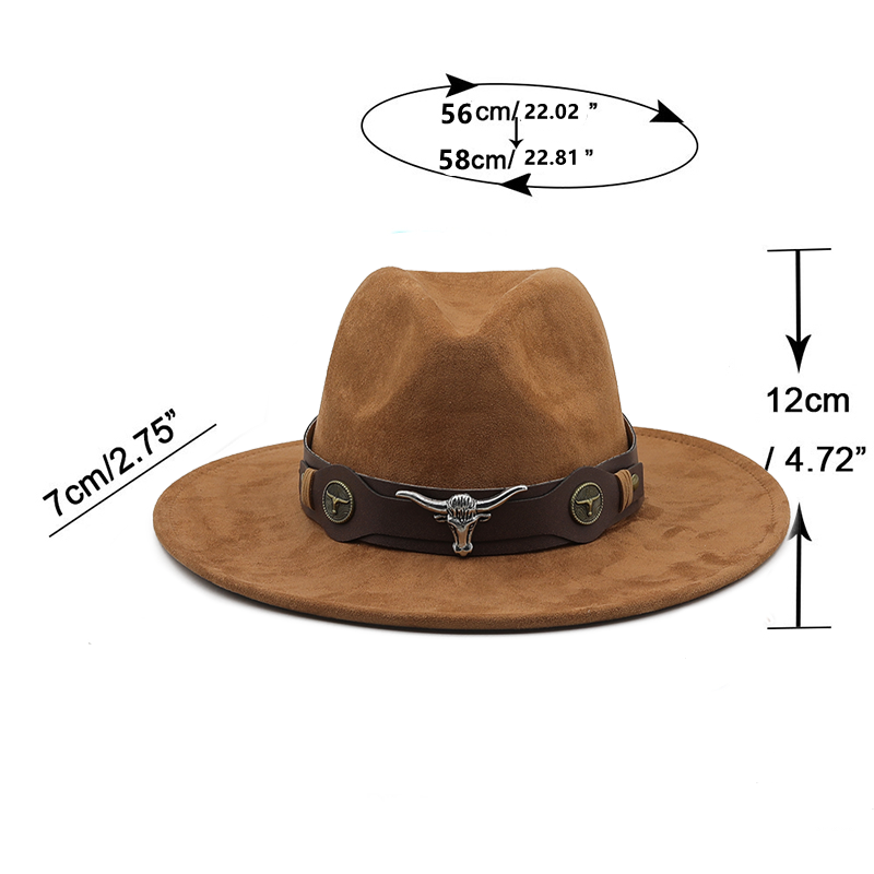 Hot Sale Simple Women's Men's Suede Hollow Western Cowboy Hat With Fashion Belt Gentleman Lady Jazz Cowgirl Toca Sombrero Cap_voghion.com
