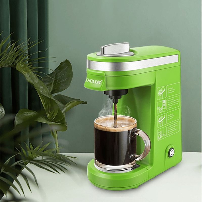 Coffee Removable Serve Drip Maker Tray Single Green With CHULUX_voghion.com