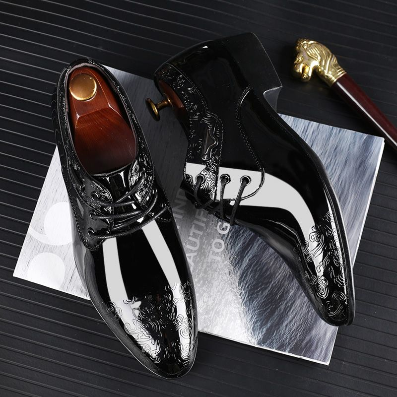2023 Herbst High-End-Lederschuhe Business-Kleid Hochzeitsbühne_voghion.com