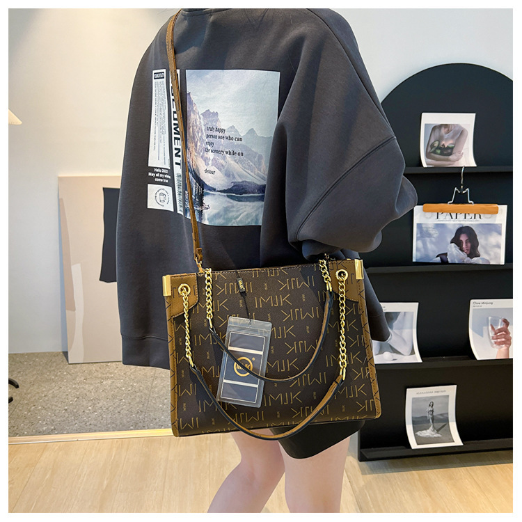 Borsa di marca Tide Texture Borsa a tracolla presbite europea e americana con tracolla retrò femminile di grande capacità Ins portatile Mes_voghion.com