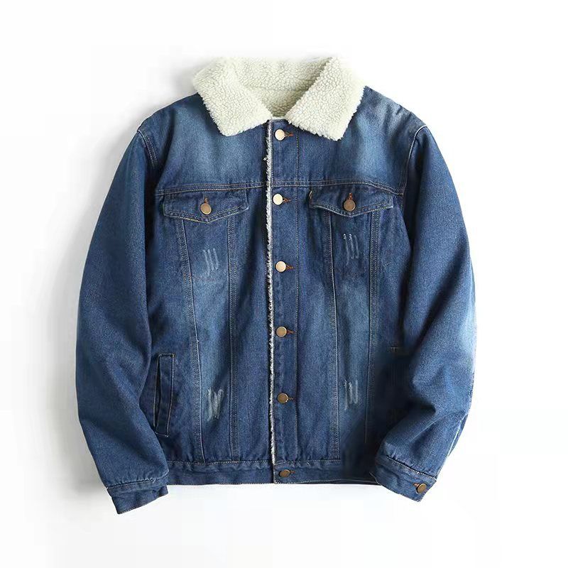 Giacca in denim spesso in pile di lana di agnello, nuova giacca invernale antivento e calda, giacca da coppia, abbigliamento da uomo alla moda_voghion.com