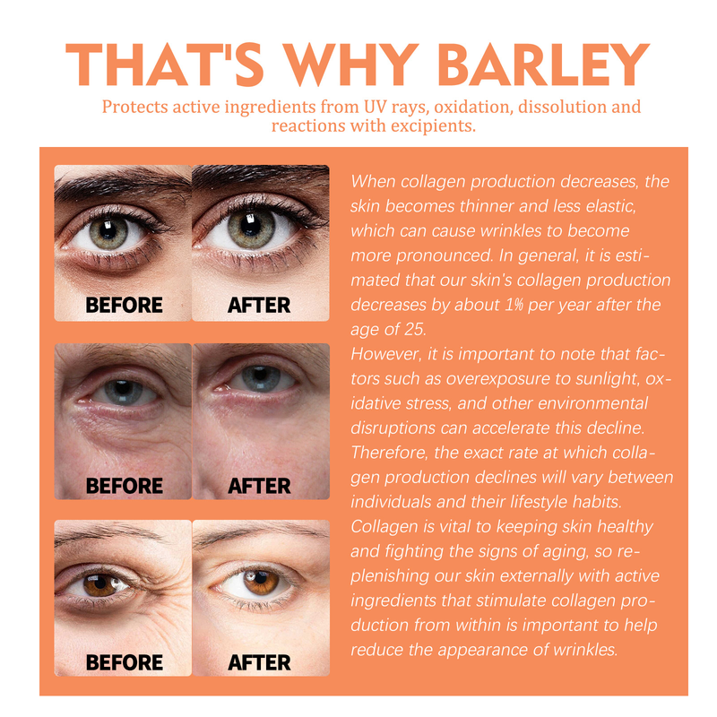 Sérum Anti-rides, éclaircissant, blanchissant, Lifting, raffermissant, estompe les ridules, répare la peau, hydrate, Essence Anti-vieillissement, 30ml_voghion.com