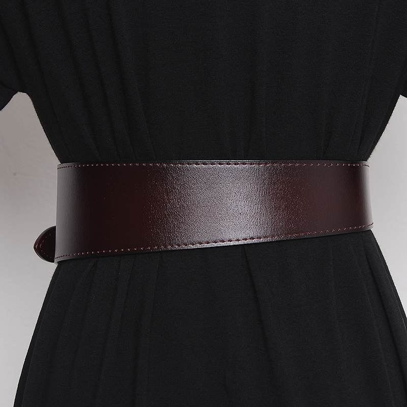 Cintura da donna irregolare in pelle all-match moda 2020 giacca decorativa nuovo stile autunno e inverno con cintura gonna_voghion.com