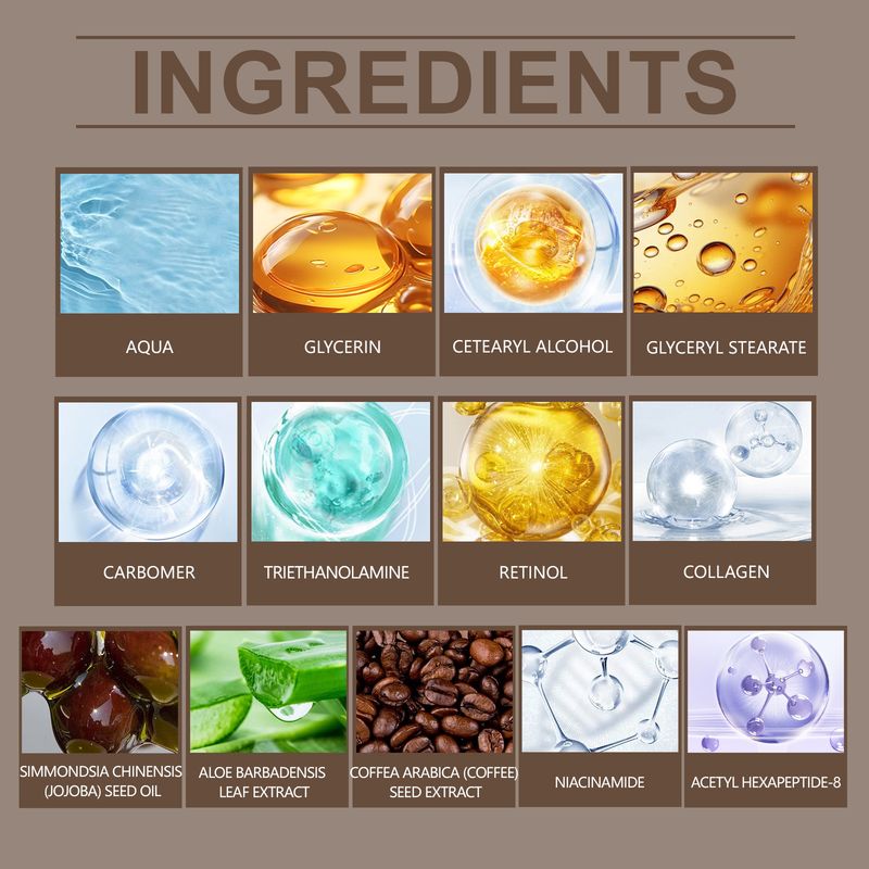 EAST MOON Men's Retinol Collagen Moisturizing Cream Fades Fine Lines, Brightens, Tightens, Moisturizes And Softens_voghion.com