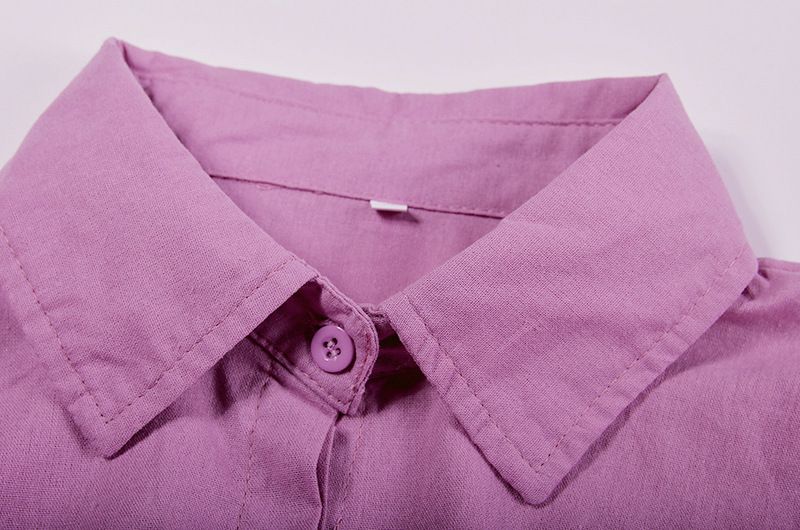 Damenbekleidung Zweiteiliges Set für Damen mit langärmeligem Revers und lässigem Frühlings- und Herbstanzug in einfarbiger Hose mit weitem Bein_voghion.com