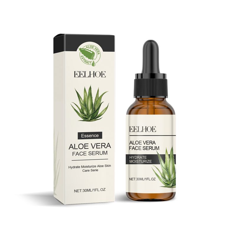 EELHOE Aloe Vera Skin Care Essence, Clear And Moisturizing Face Moisturizing And Moisturizing Skin Refreshing Essence_voghion.com