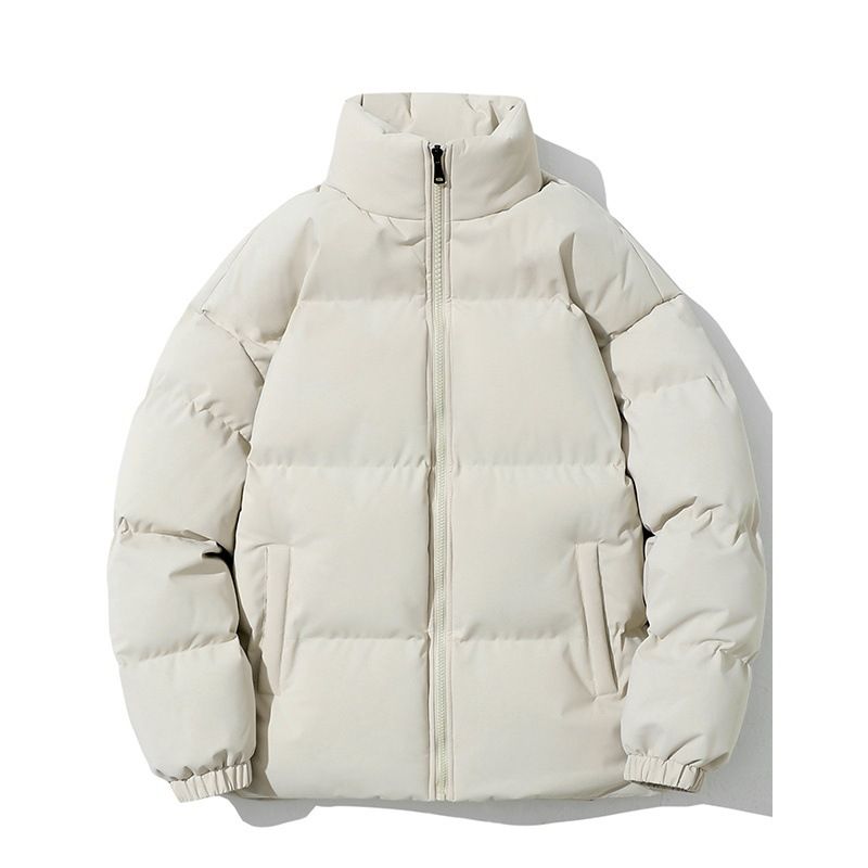 Cappotto da coppia in cotone spesso da studente da uomo Bread Clothes_voghion.com