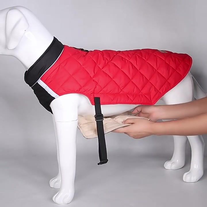 Giacca impermeabile per cani CDDMPET di PawParty Store_voghion.com