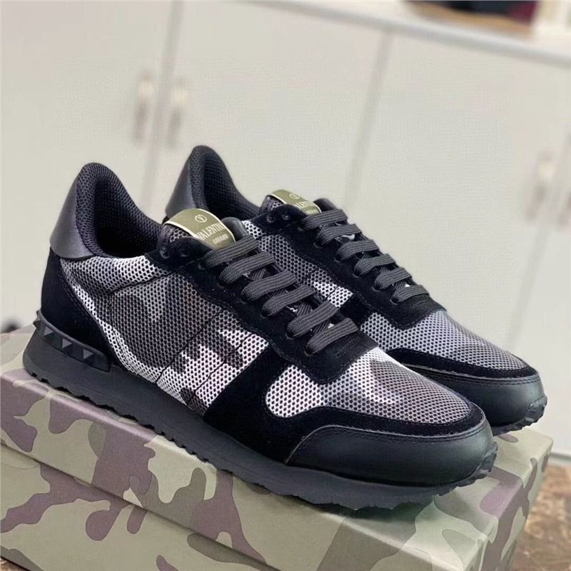 Stijlvolle, trendy herenschoenen met lage, casual kleurblokken en ademende en schokabsorberende klinknagels voor hardlopen_voghion.com