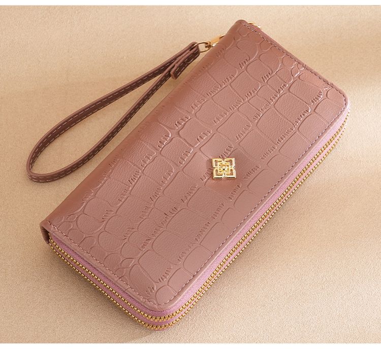 Portemonnee Portemonnee Clutch Tas Portemonnee Meisjes Lange Dubbele Rits Geldclip Mode Grote Capaciteit Delicate Portemonnee Houd Tas_voghion.com