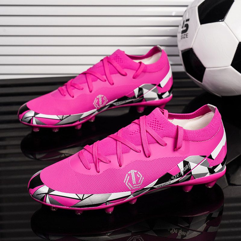 Nuove scarpe da calcio per ragazzi con tacchetti lunghi e piccoli a tre colori, taglia 39-45_voghion.com