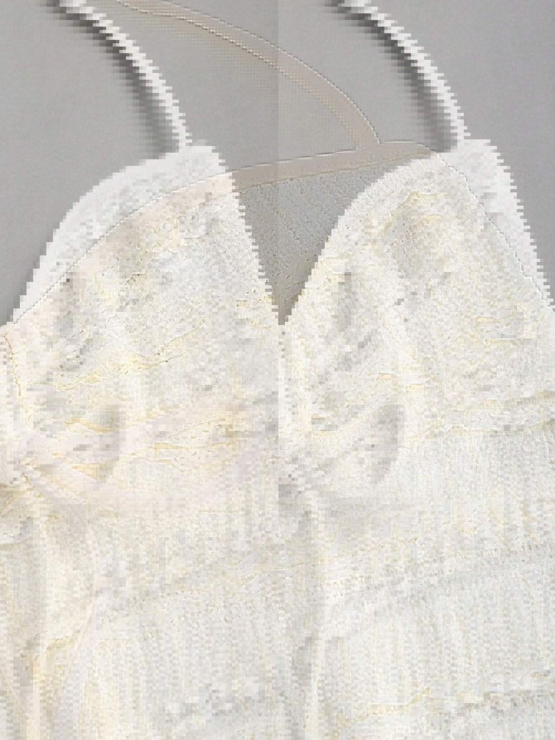 Bretelle da donna con scollo all'americana e lacci irregolari, bretelle estive sexy e calde in maglia_voghion.com