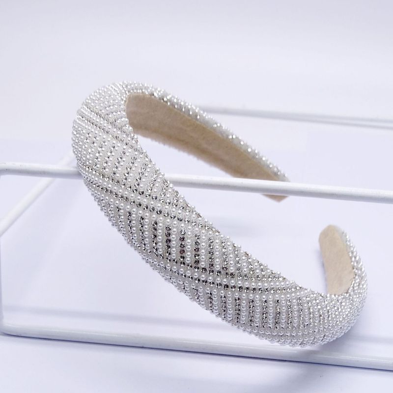 Nuovo cerchietto per capelli con strass squisiti e lucenti, forcina per capelli da donna_voghion.com