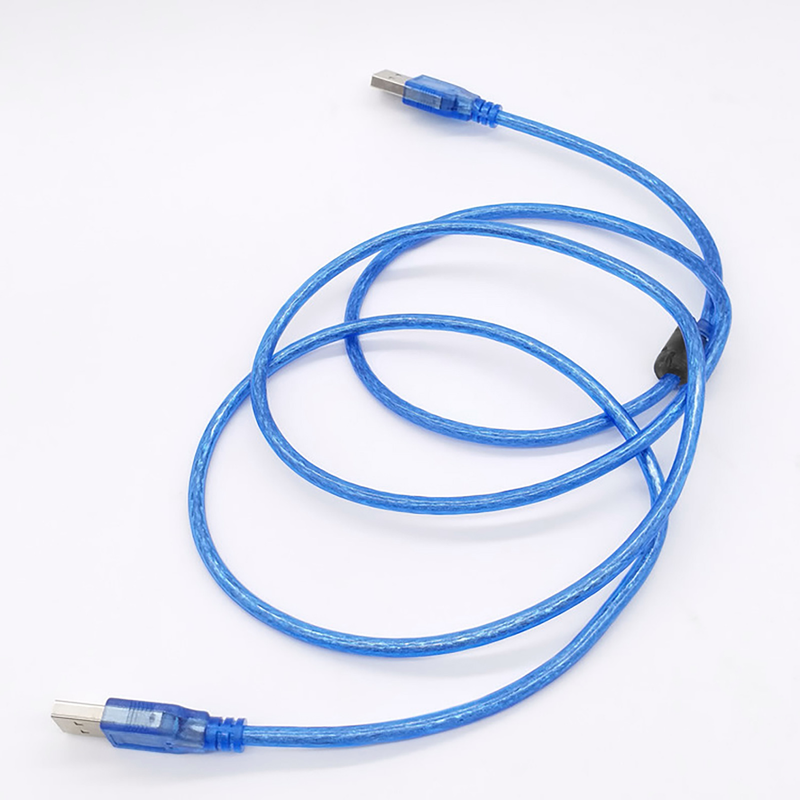 Câble double tête haute vitesse 150/300 cm USB2.0 vers mâle rallonge de données pour ordinateur_voghion.com