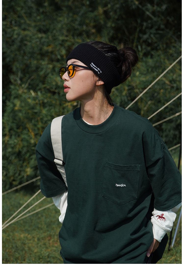 Fascia per capelli lavorata a maglia, personalità, uomini e donne, per tutte le partite, sport, bella, a tesa larga, celebrità di Internet, elastico per capelli, semplice da indossare all'esterno, fascia per capelli lavabile._voghion.com