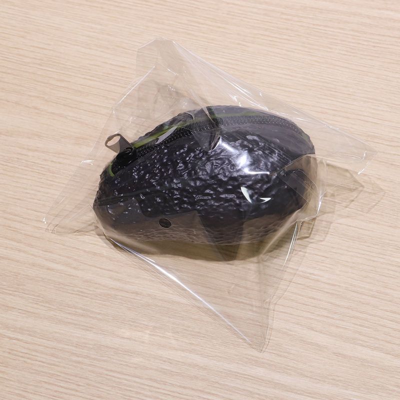Monedero de simulación de aguacate, bolsa de almacenamiento de llaves, divertido regalo de mano, mini pan para niños, transfronterizo_voghion.com