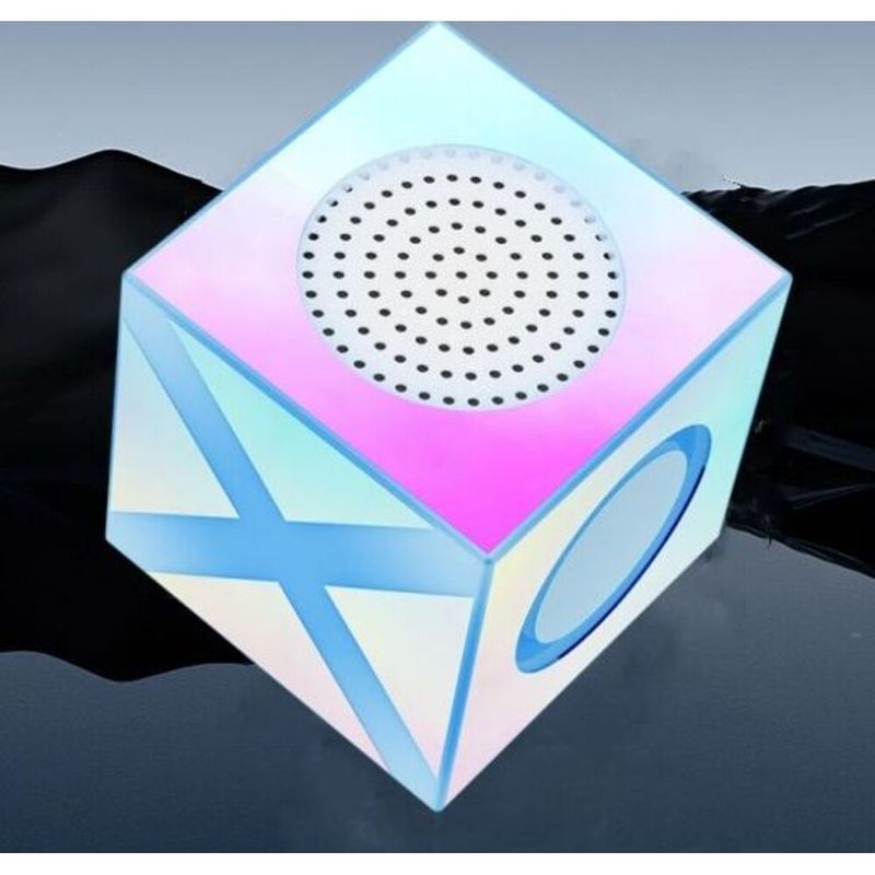 Colorful AI Mini Smart Subwoofer Bluetooth Outdoor Home Card Slot Mobile Phone Small Speaker Wireless High Volume_voghion.com