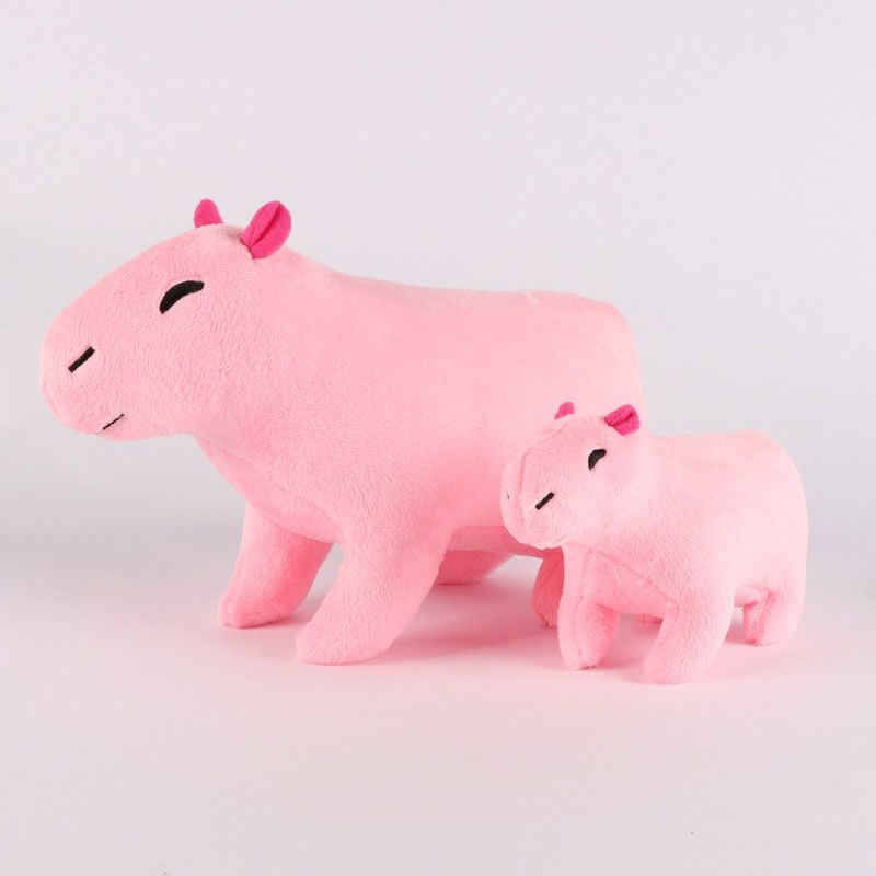 18/30cm Capybara Rodent Plush Toy Cartoon Animal Hydrochoerus Hydrochaeris Plush Doll Soft Toy Christmas Gift Toys For Children_voghion.com
