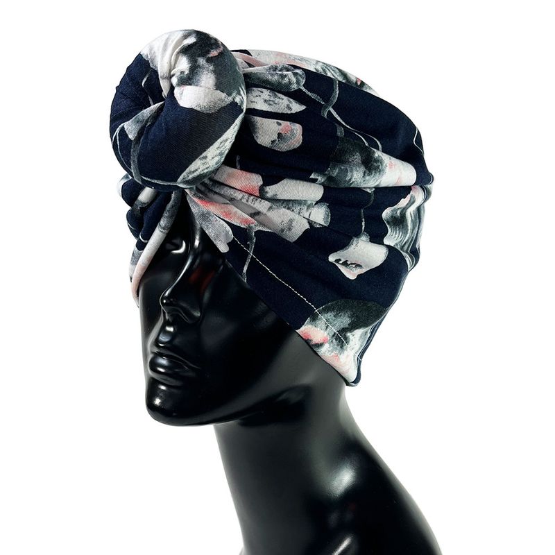 Muslimischer Hut Donutkopf Blume Indianerhut Stretch Bandana_voghion.com