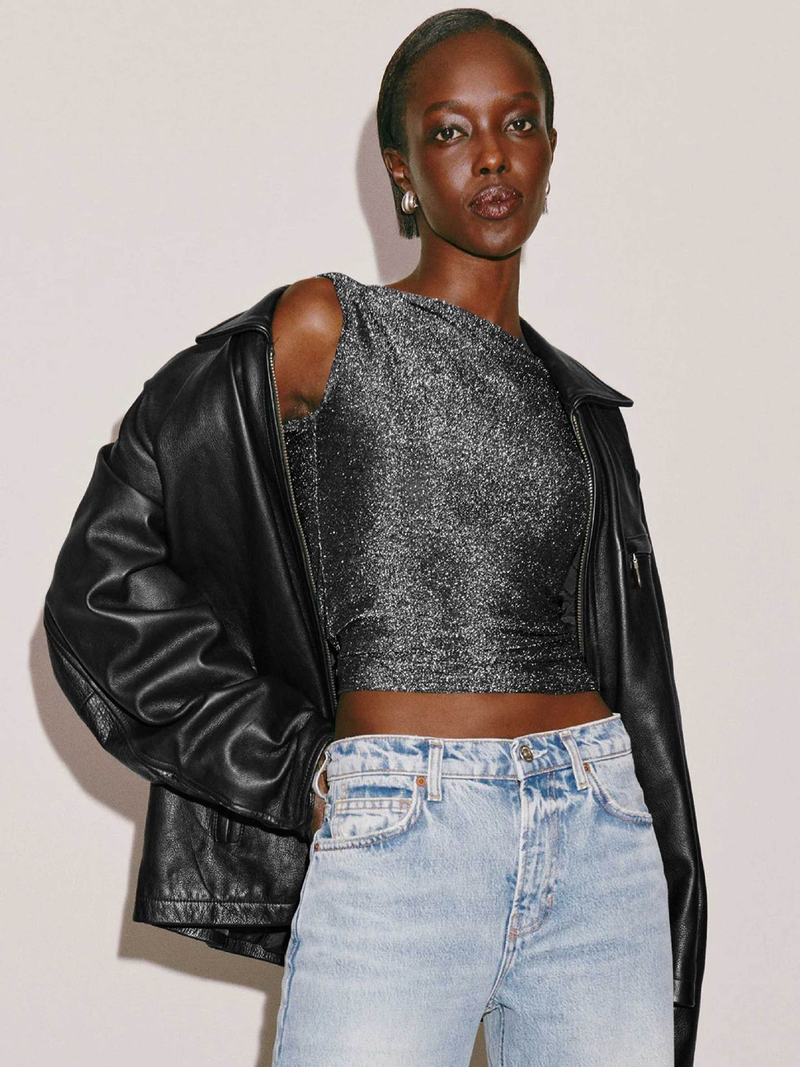Abbigliamento interno di marca sexy in seta lucida da donna_voghion.com