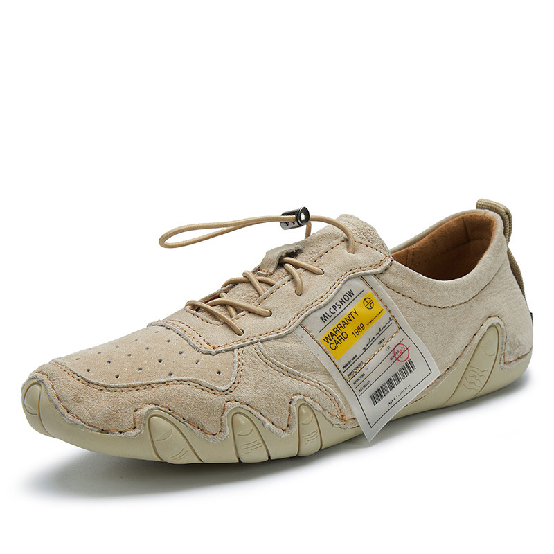 Herrenschuhe Low Top Herren Freizeitschuhe Leder Herren Octopus Herrenschuhe Große Schuhe_voghion.com