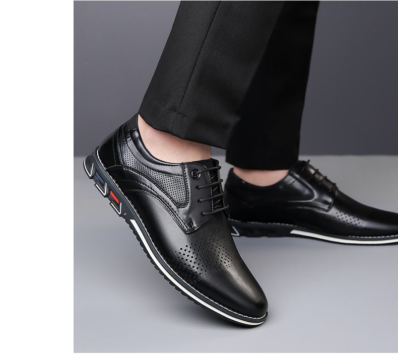 Heren Zakelijke Schoenen Slip On Party Heren Schoenen Comfortabele PU Leren Schoenen Voor Mannen Trouwjurk Schoenen Voor Mannen Zapatos Hombre38-53_voghion.com