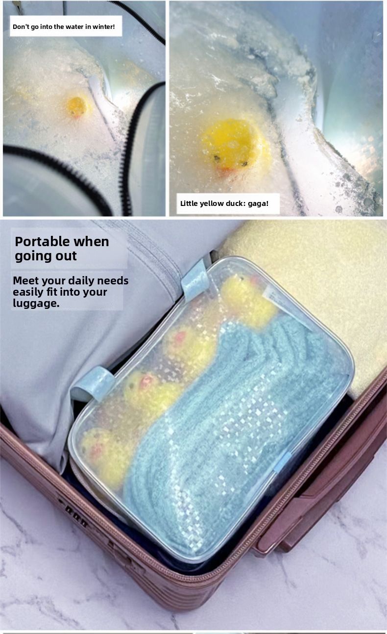 Dry Wet Separation Waterproof Bathing Fitness Swimming Wash Beach Bag Handheld Thickened Large Capacity New Model_voghion.com