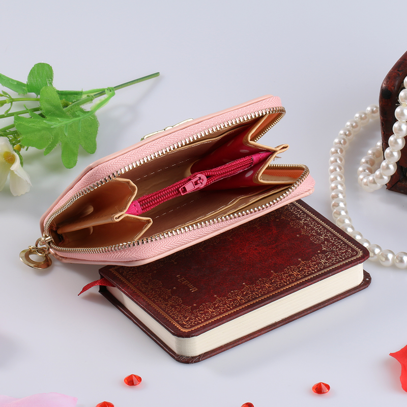 Kjiuyou Fashion női mini pénztárca, csípős pénztárca kártyatartó kézitáska_voghion.com