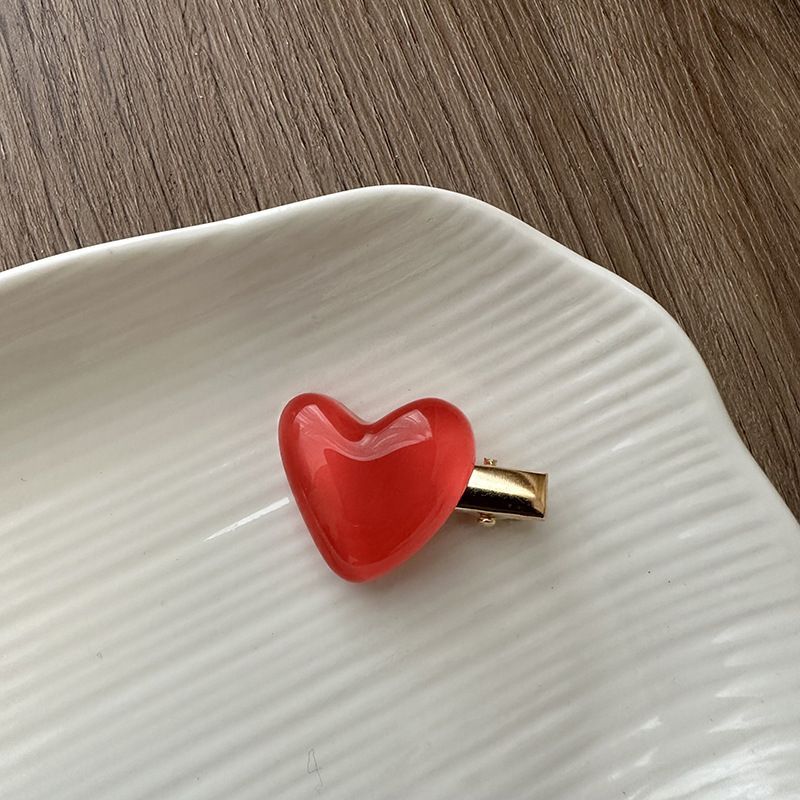 Nuovo stile coreano Jelly adorabile forcina trasparente a forma di becco d'anatra clip carina dolce frangia clip accessori per capelli copricapo_voghion.com