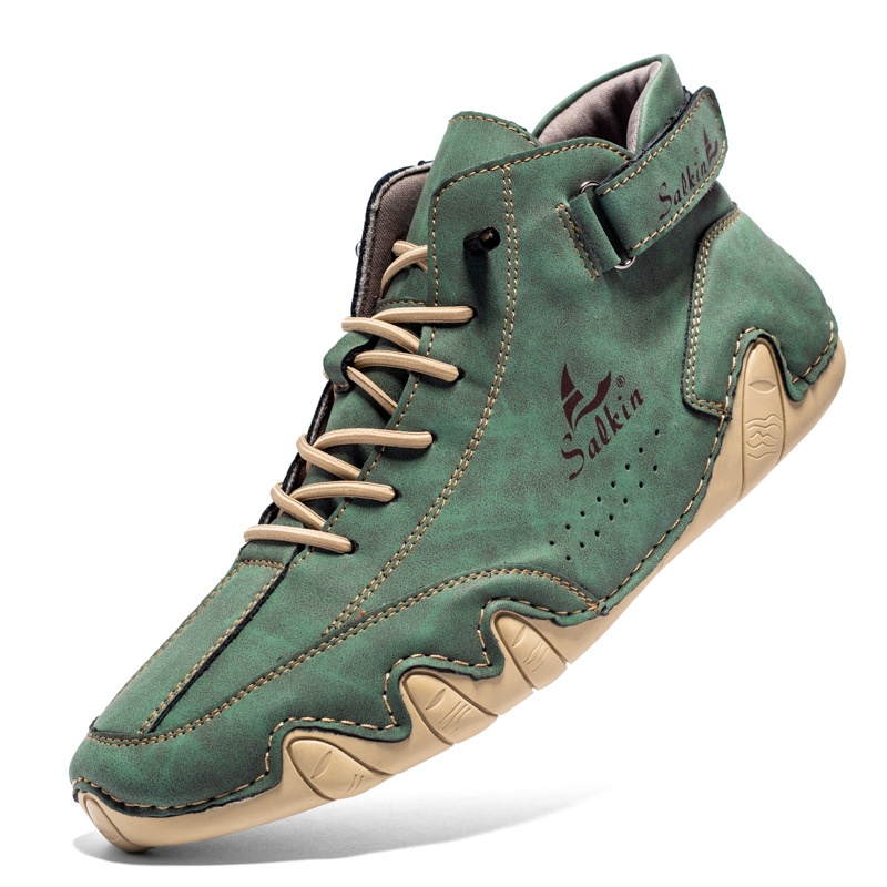 Unschlagbare Qualität Octopus Schuhe, High Top Martin Warm Herbst und Winter, Herren Casual Short Boots, Amerikanische Segelschuhe_voghion.com