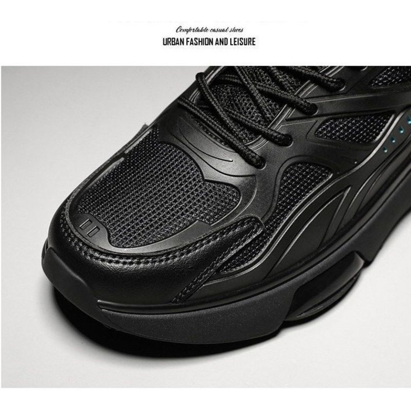 Modieuze Koreaanse vrijetijdsschoenen 2024 Lente Nieuwe Sport Luchtkussen Comfortabele en ademende hardloopschoenen voor heren_voghion.com