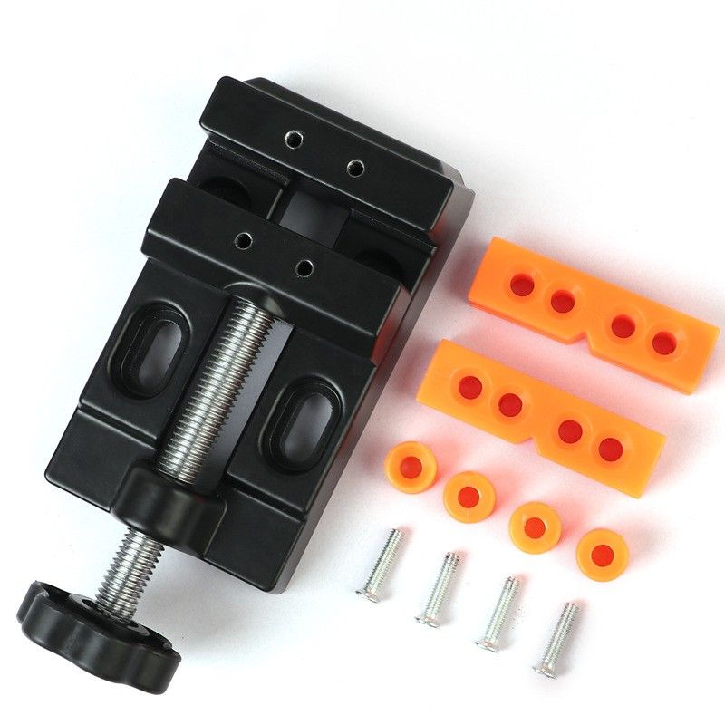 Mini Bench Clamp Universal Bench Clamp DIY Sculpture Tool Mini Drill Press Table Vise Fixing Small Parts Jewelry Watch_voghion.com