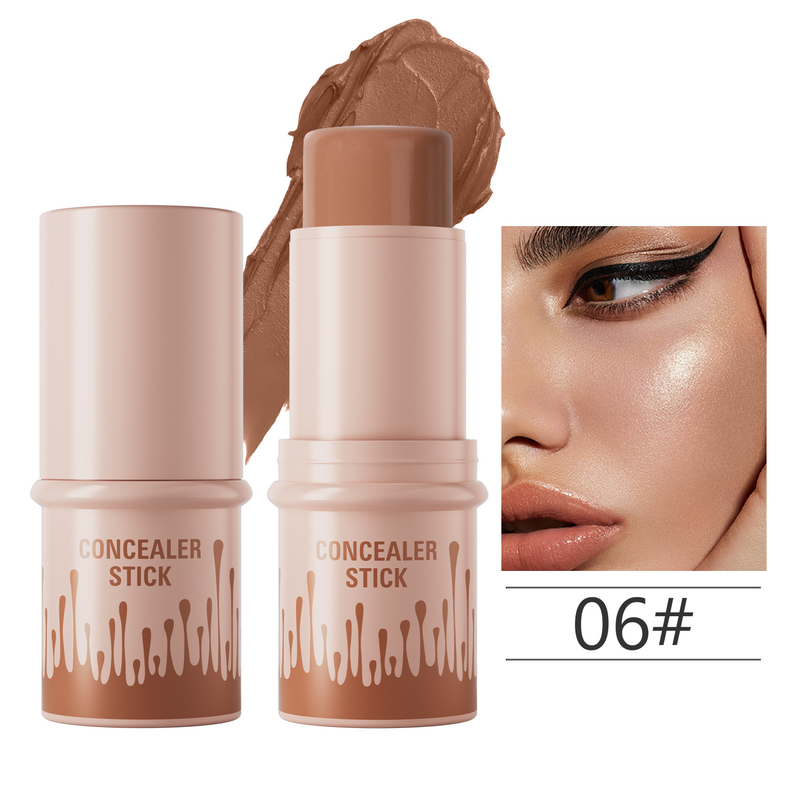 Hellokiss Highlight Contour 3D - Rubor y contorno facial, barra de maquillaje multifuncional y bronceador_voghion.com